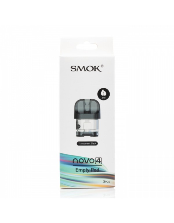 SMOK NOVO 4 Empty Replacement Pod Cartridge - 3PK