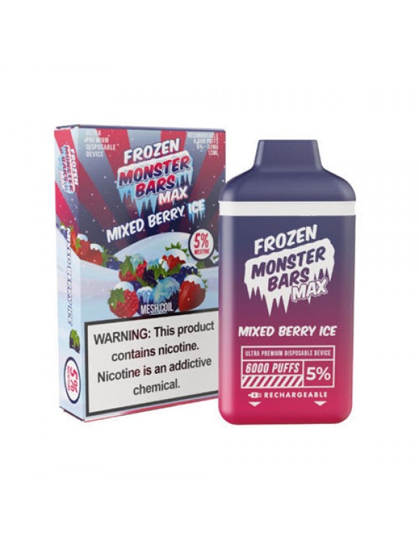 Monster Bars MAX Disposable Vape Device by Jam Monster - 10PK