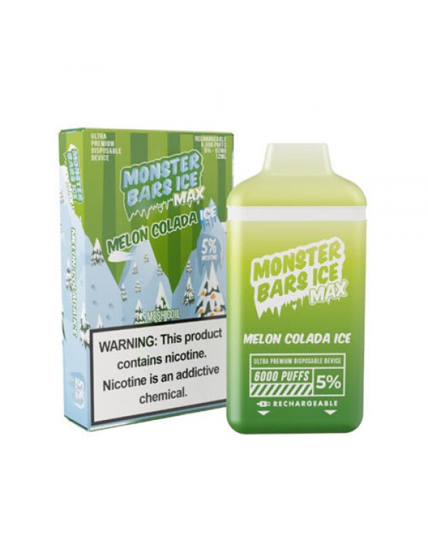 Monster Bars MAX Disposable Vape Device by Jam Monster - 6PK