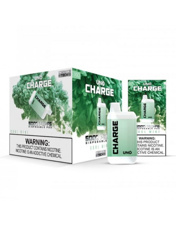 Uno CHARGE Disposable Vape Device - 6PK