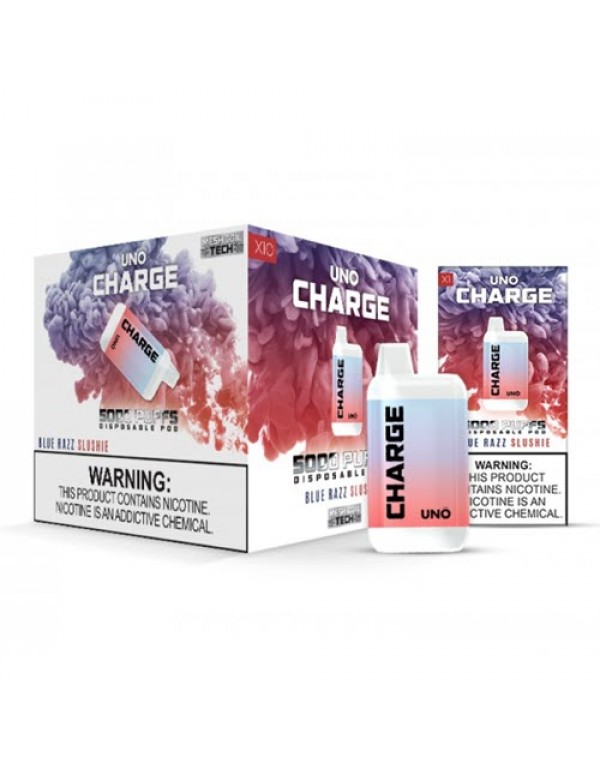 Uno CHARGE Disposable Vape Device - 10PK