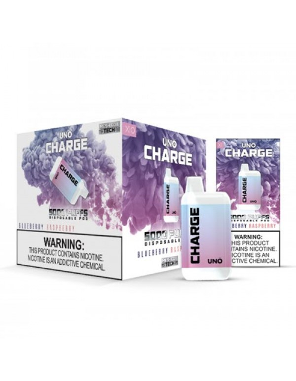 Uno CHARGE Disposable Vape Device - 6PK