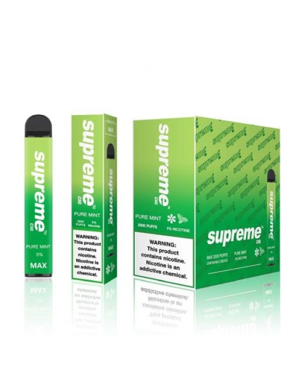Supreme MAX Disposable Vape Device - 1PC ($9.51 with code)
