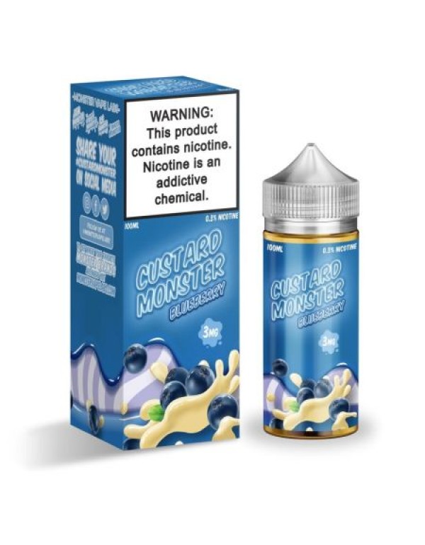 Custard Monster Blueberry Custard 100mL