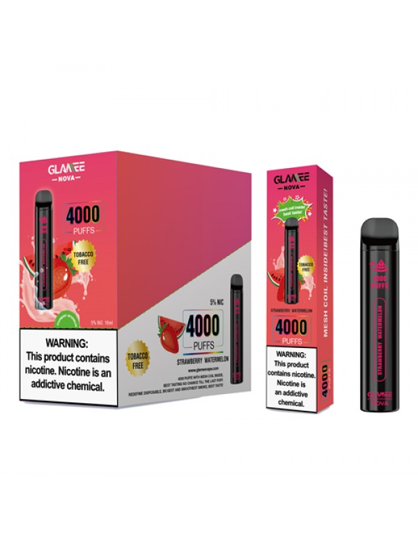 Glamee Nova Tobacco Free Disposable Vape Device - 6PK