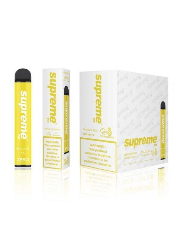 Supreme ZERO Disposable Vape Device - 6PK