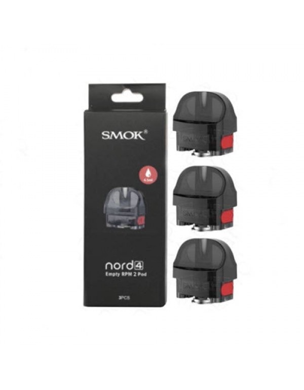 SMOK NORD 4 Empty Replacement Pod Cartridge - 3PK