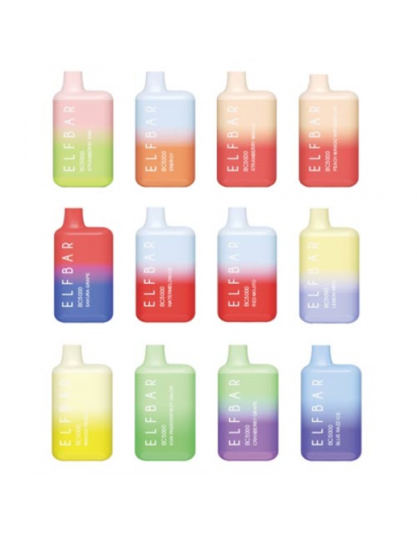 Elf Bar BC5000 Disposable Vape Device - 10PK