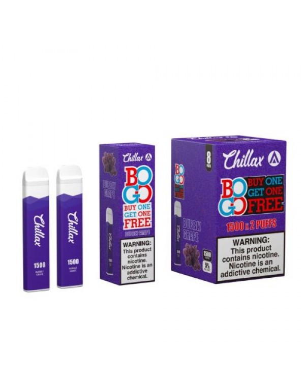 Chillax Disposable Vape Device - 3 Boxes