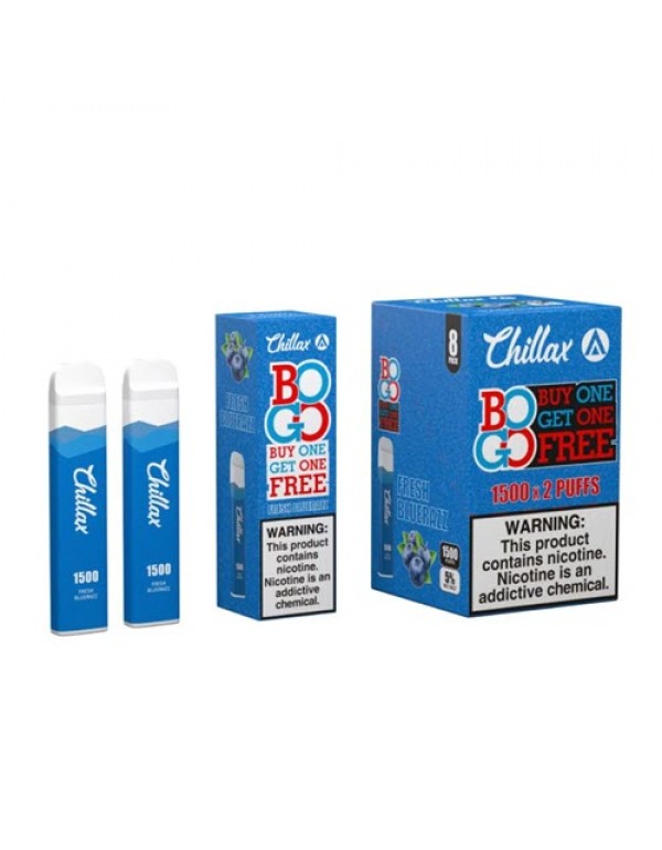 Chillax Disposable Vape Device - 3 Boxes