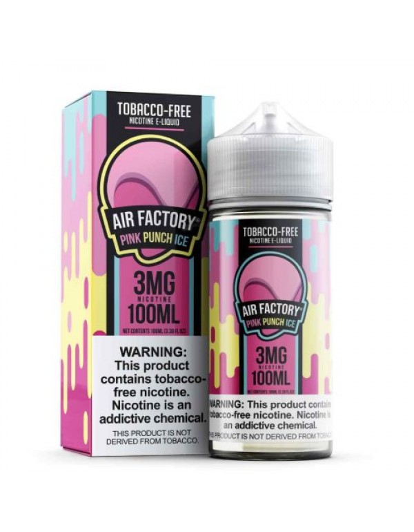Air Factory Pink Punch Ice Tobacco Free Nicotine 1...