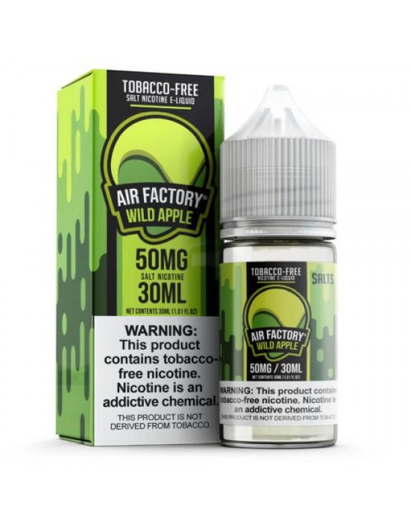 Air Factory Wild Apple Salts Tobacco Free Nicotine 30mL