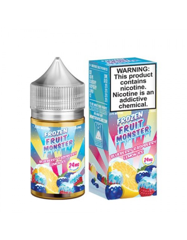 Frozen Fruit Monster Blueberry Raspberry Lemon Ice Salt 30mL