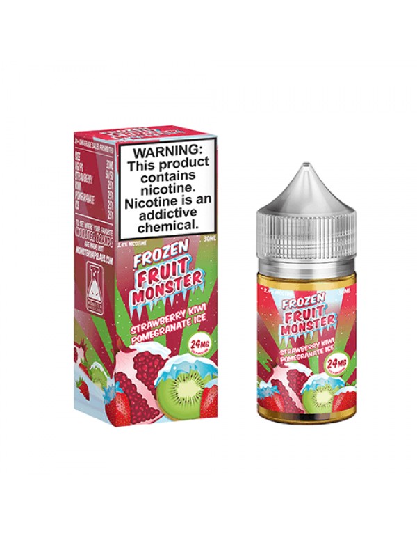 Frozen Fruit Monster Strawberry Kiwi Pomegranate Ice Salt 30mL