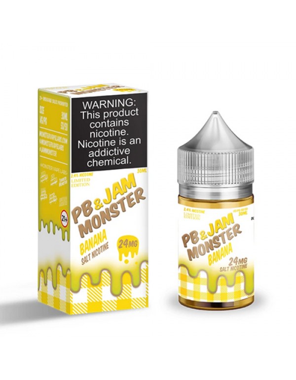 Jam Monster PB & Jam Banana Salt 30mL