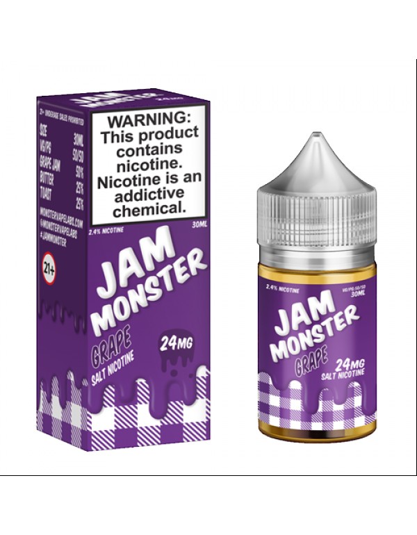 Jam Monster Grape Salt 30mL