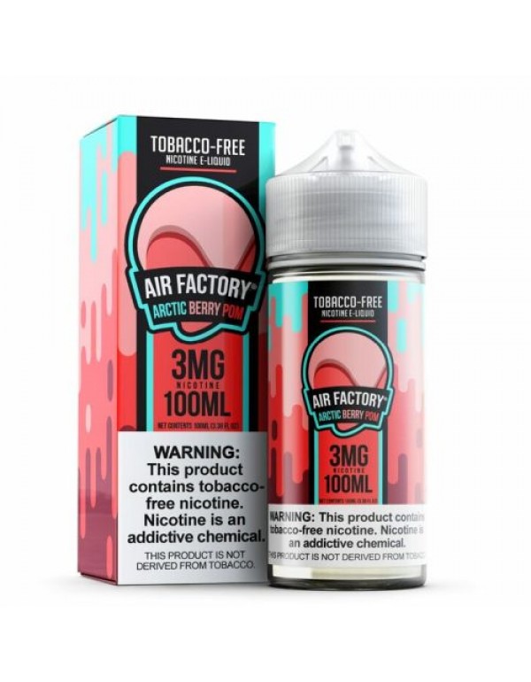 Air Factory Arctic Berry Pom Tobacco Free Nicotine 100mL