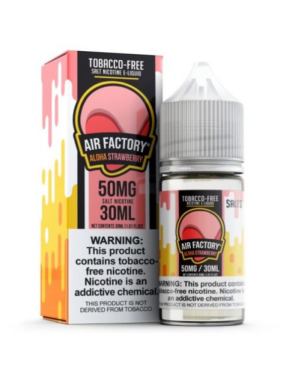 Air Factory Aloha Strawberry Salts Tobacco Free Ni...