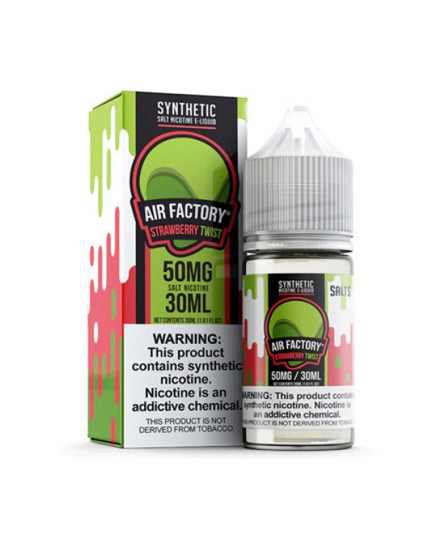 Air Factory Strawberry Twist Salts Tobacco Free Ni...