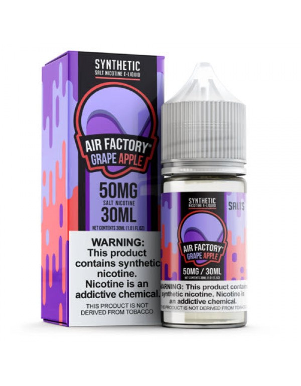 Air Factory Grape Apple Salts Tobacco Free Nicotin...