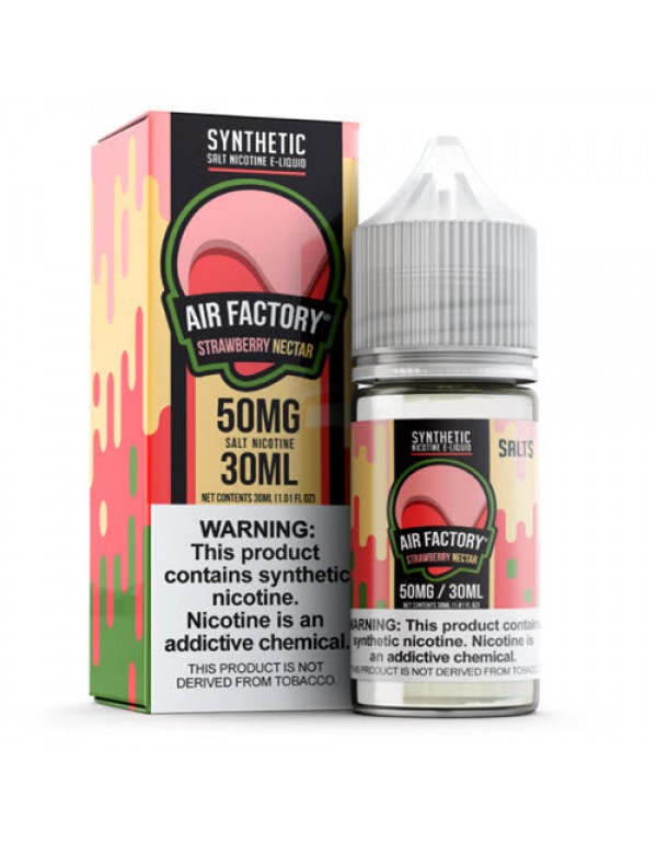 Air Factory Strawberry Nectar Salts Tobacco Free Nicotine 30mL
