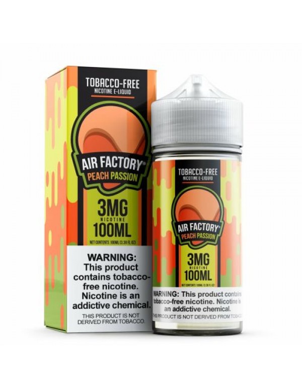 Air Factory Peach Passion Tobacco Free Nicotine 100mL