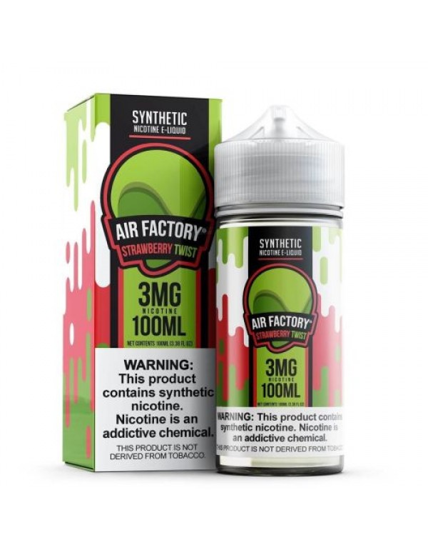 Air Factory Strawberry Twist Tobacco Free Nicotine 100mL