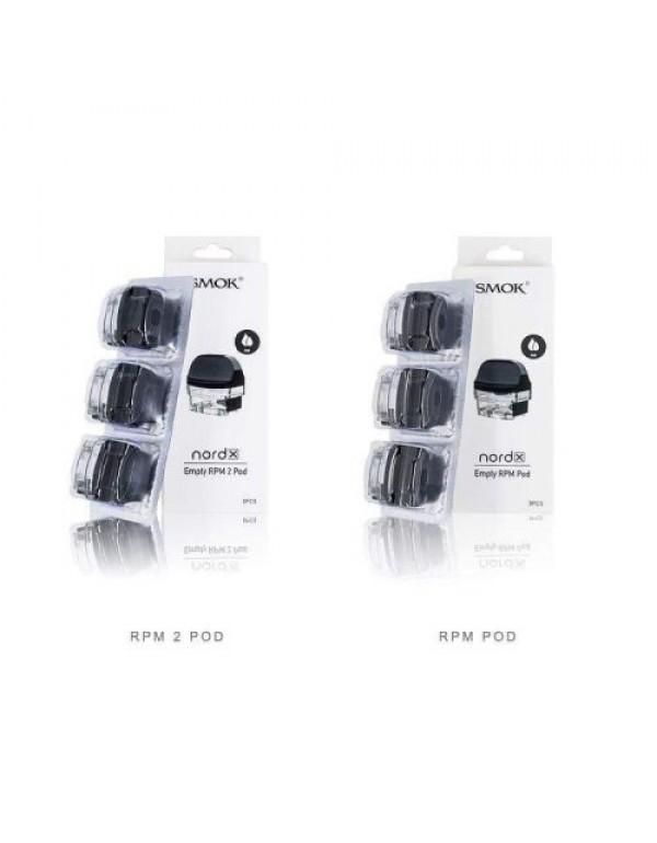 SMOK NORD X Empty RPM 2 Replacement Pod Cartridge ...