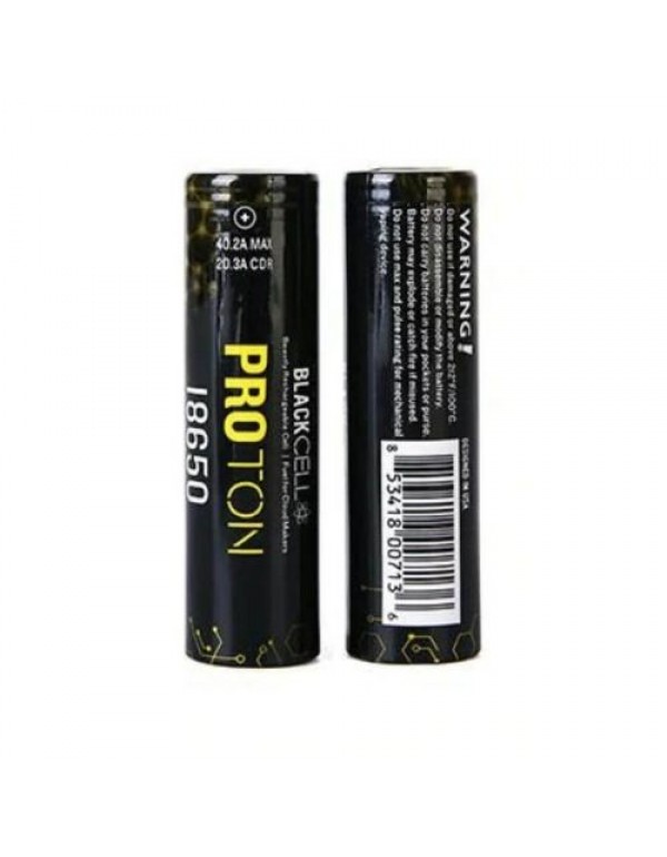 Blackcell 18650 Proton Battery - 2PK