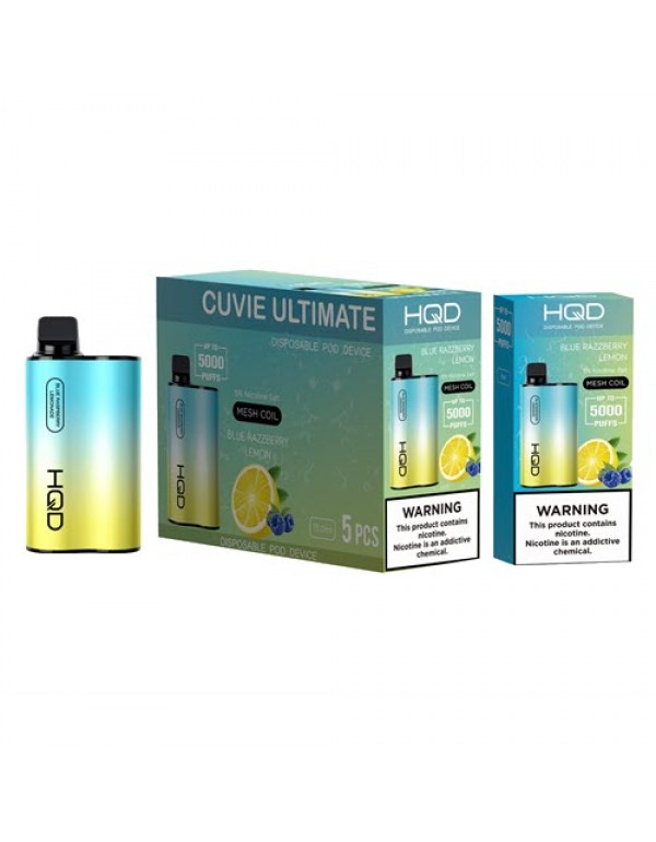 HQD Cuvie ULTIMATE Disposable Vape Device - 6PK