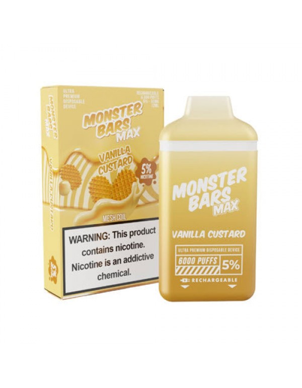 Monster Bars MAX Disposable Vape Device by Jam Monster - 1PC