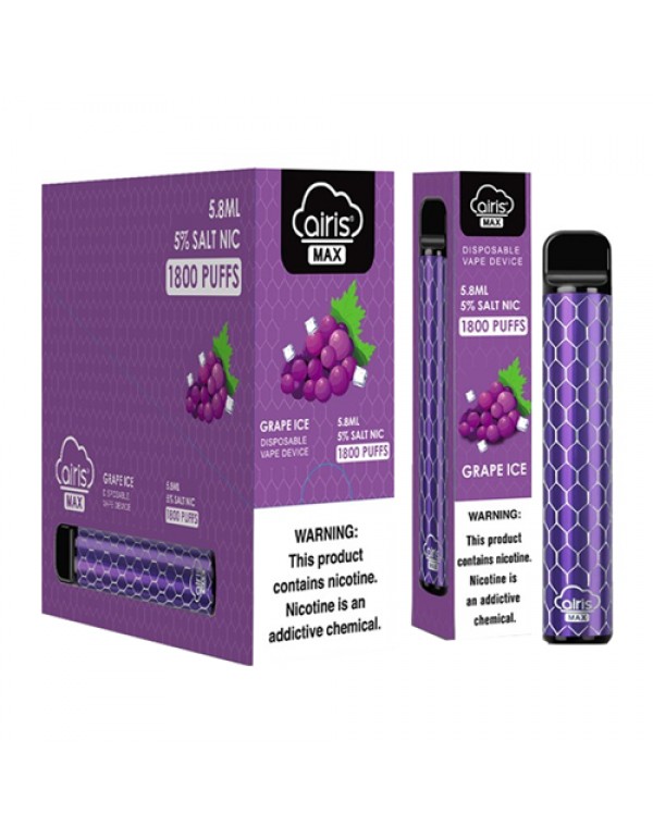 Airis MAX Disposable Vape Device - 10PK