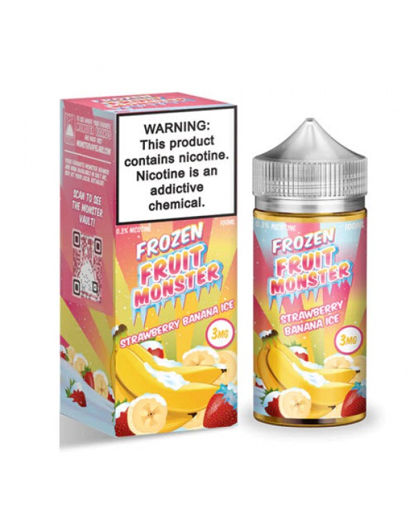 Frozen Fruit Monster Strawberry Banana Ice 100mL