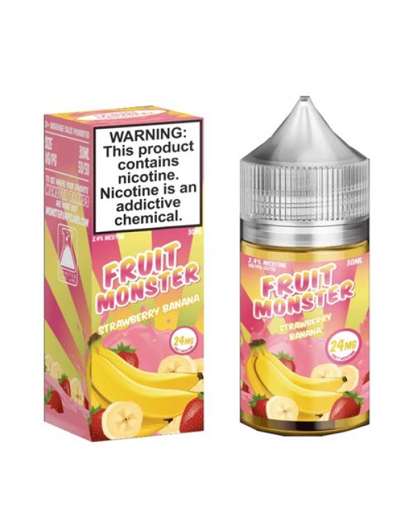 Fruit Monster Strawberry Banana Salt 30mL