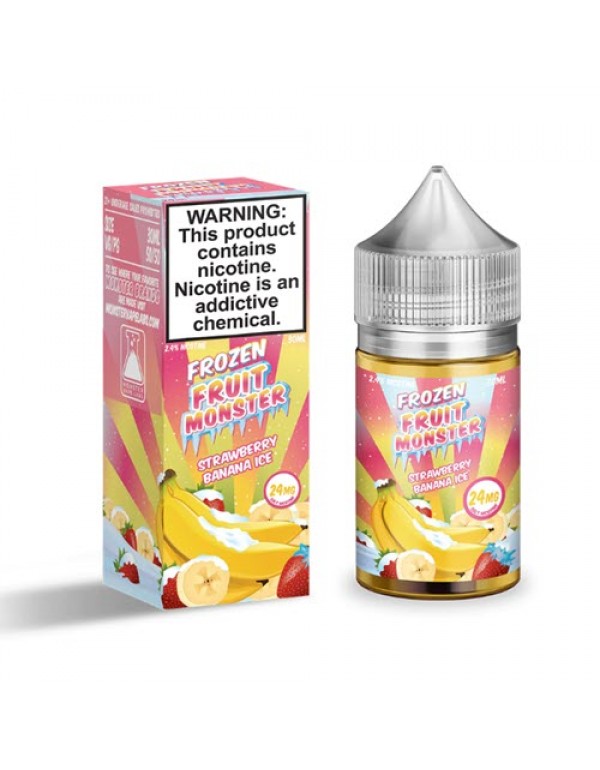 Frozen Fruit Monster Strawberry Banana Ice Salt 30mL